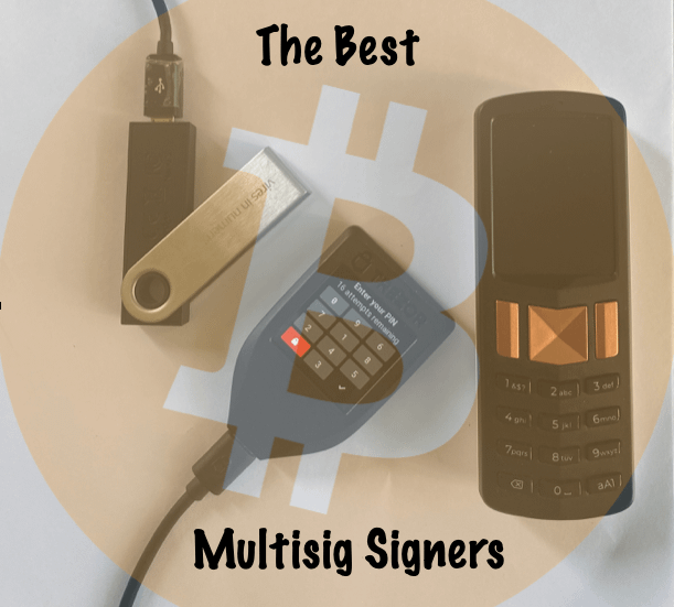 Multisig Signers Most Secure Hardware Wallets For Multisignature